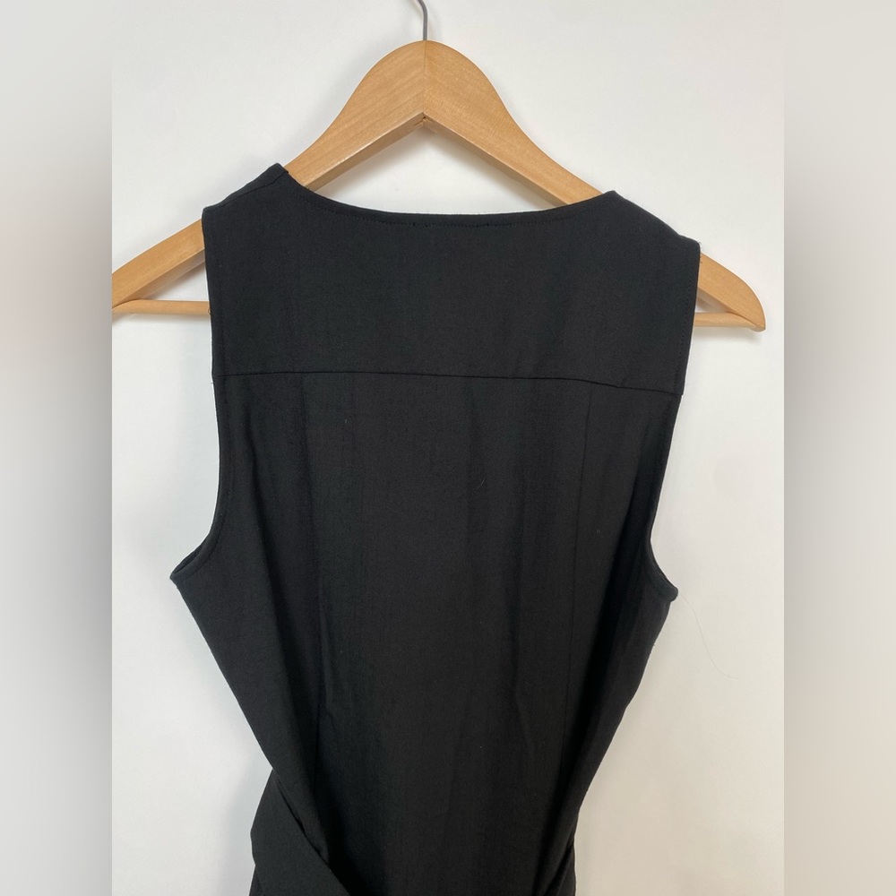 Everly Black Button-Down Dress - Picture 7 of 8